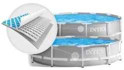 366x76 16in1 INTEX 26712 Piscina Fuori Terra a cremagliera.