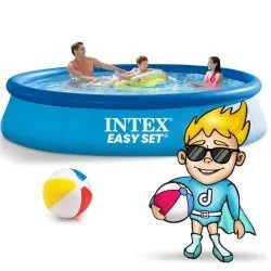 Piscina Fuori Terra espandibile 305 x 61 cm 9in1 INTEX 28118