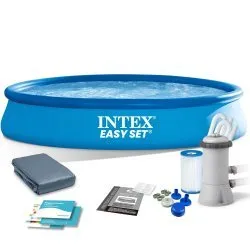 Piscina Gonfiabile da Giardino con Pompa 457 x 84 cm 4in1 INTEX 28158