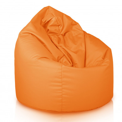 Pouf Sacco XL Arancione Da Esterno