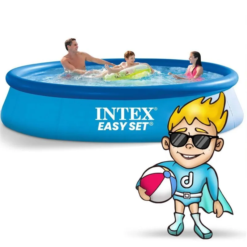 piscina di espansione da esterno 366 x 76 set 2 in 1 INTEX 28130.