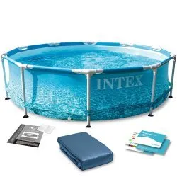 Piscina con struttura 305x76 cm 6in1 INTEX 28206