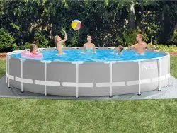 610 x 132 cm set da esterno per piscina 12 in 1 INTEX 26756.