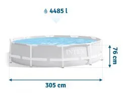 Piscina Fuori Terra 305 x 76 cm INTEX 26700