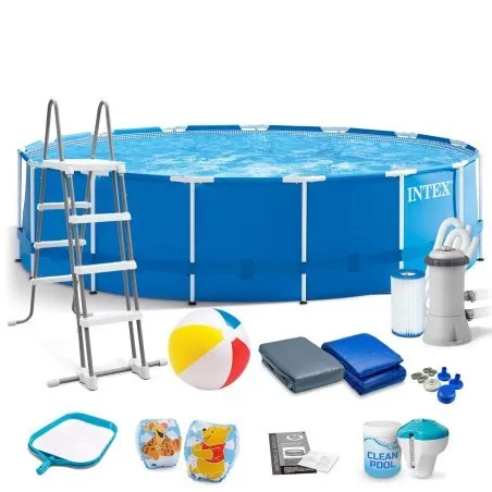 Piscina Fuori Terra 457 x 122 cm 17in1 INTEX 28242