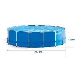 Piscina Fuori Terra 457 x 122 cm 17in1 INTEX 28242