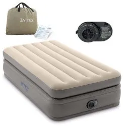 Materasso in Velluto 191 x 99 x 51 cm con Pompa Elettrica Integrata INTEX 64162ND