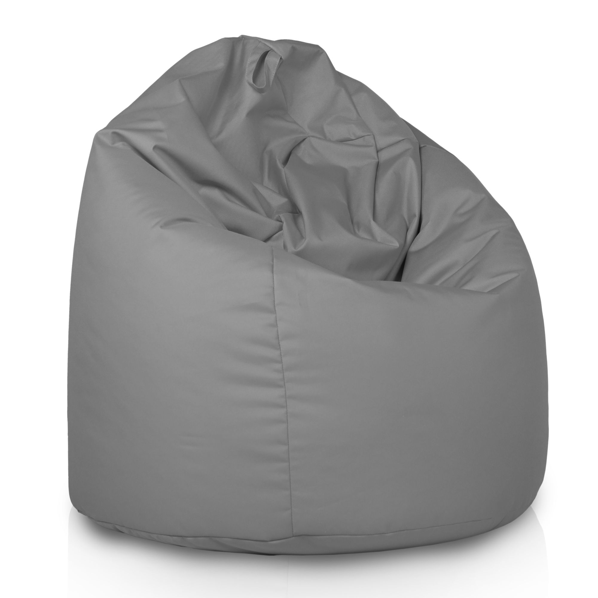 Pouf sacco da esterno xxl grande giallo da giardino. Pouf impermeabile