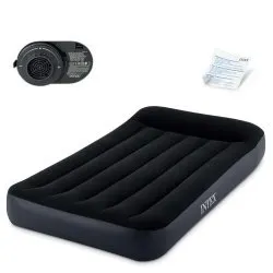 Materasso gonfiabile con pompa elettrica integrata 191x99x25 cm INTEX 64146ND
