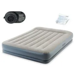 INTEX 64118 Materasso Gonfiabile con Pompa Elettrica Integrata