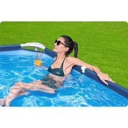 Bestway 56405N 400 x 211 x 81 cm 15in1 piscina da giardino a cestello