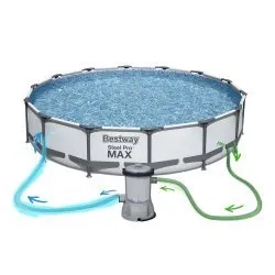 427 x 84 cm set Piscina Fuori Terra 17in1 Bestway 56595.