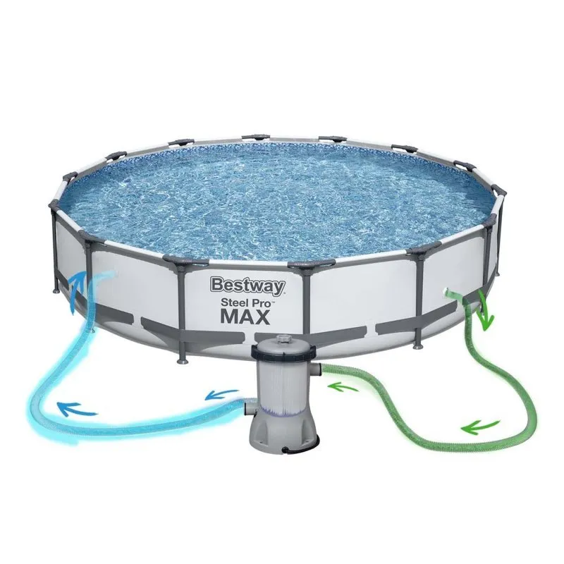 427 x 84 cm set Piscina Fuori Terra 17in1 Bestway 56595.