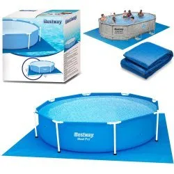 Tappetino protettivo per piscina – 274 x 274 cm Bestway 58000