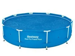 Copertura solare per piscine con telaio da 305 cm Bestway 58241.