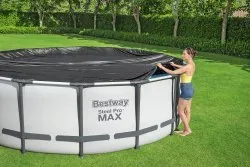 Copertura per piscina a cremagliera da 457 cm Bestway 58038.