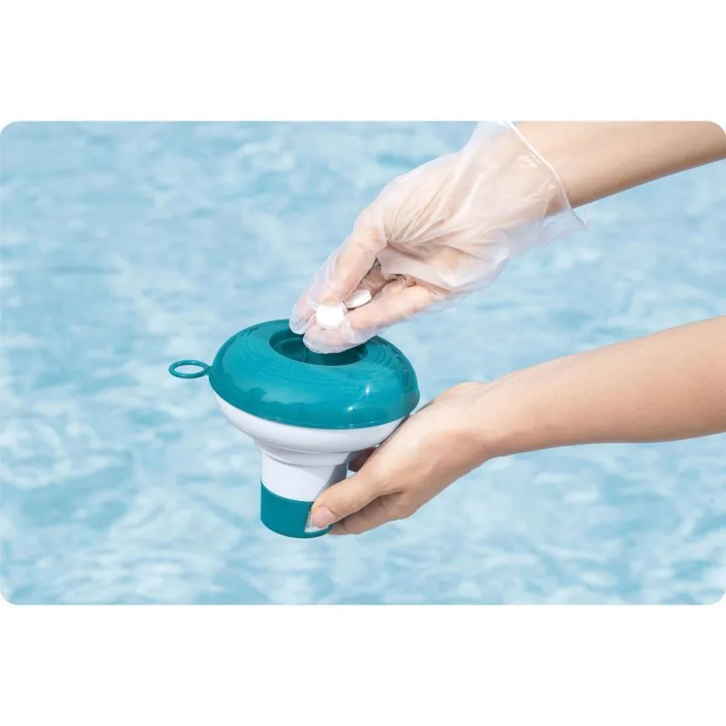 Galleggiante piccolo, dosatore di prodotti chimici per piscina Bestway 58210.