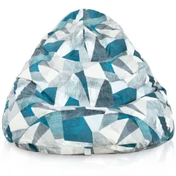 Pouf Poltrona Gigante Sacco XXL Astratto