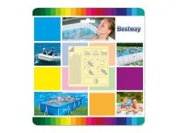 Toppe di riparazione impermeabili per prodotti gonfiabili Bestway 62091