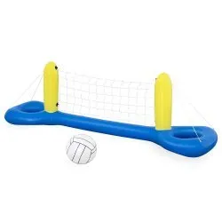 Set da pallavolo galleggiante per piscina 252 x 64 cm Bestway 52133.