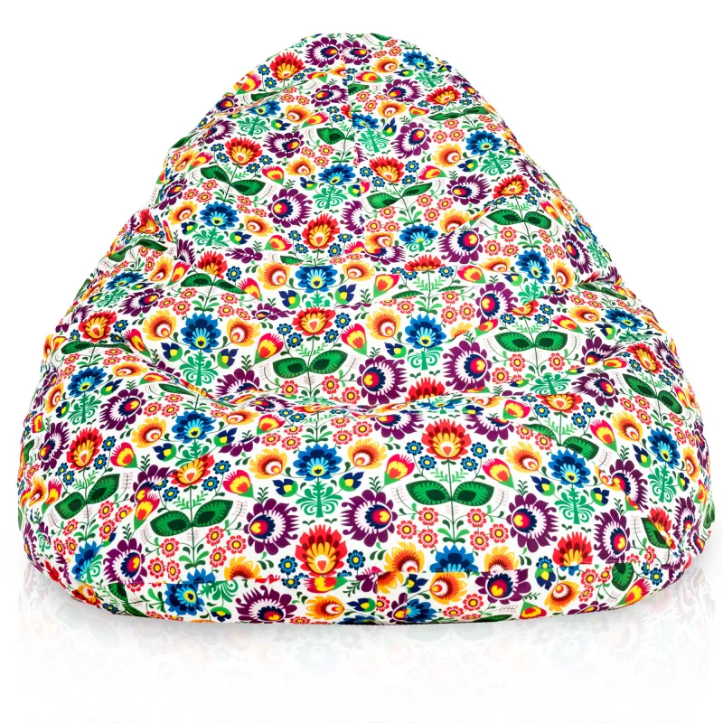 Poltrona Pouf Sacco a Pera XXL Drop - Tessuto Stampato Premium – vista 27