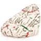 Pouf Poltrona Sacco Goccia XXL Caffè