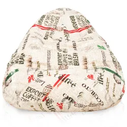 Poltrona Pouf Sacco a Pera XXL Drop - Tessuto Stampato Premium – vista 28