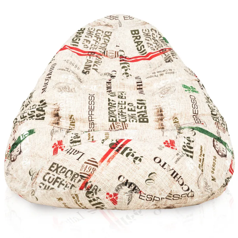 Poltrona Pouf Sacco a Pera XXL Drop - Tessuto Stampato Premium – vista 28