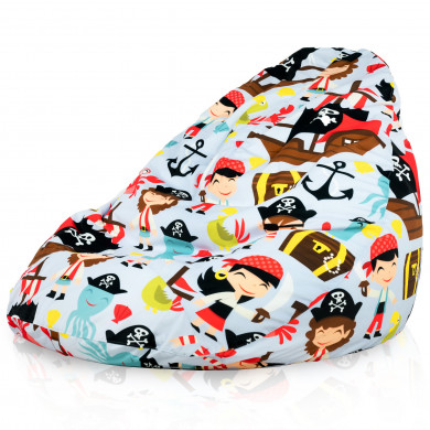Pouf Poltrona Sacco Goccia XXL Pirati