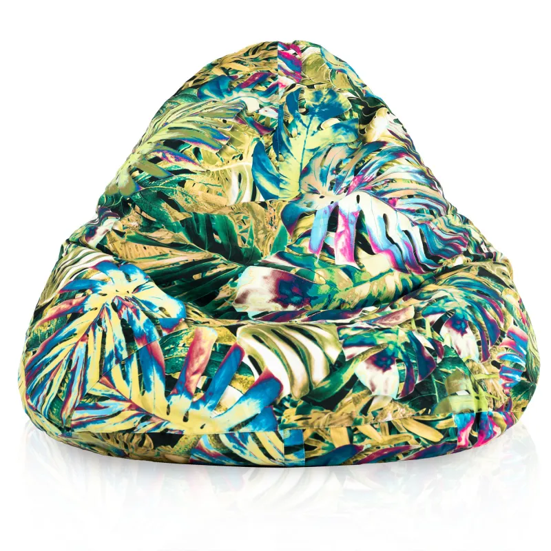 Poltrona Pouf Sacco a Pera XXL Drop - Tessuto Stampato Premium – vista 30