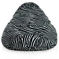 Poltrona Pouf Sacco a Pera XXL Drop - Tessuto Stampato Premium – vista 29