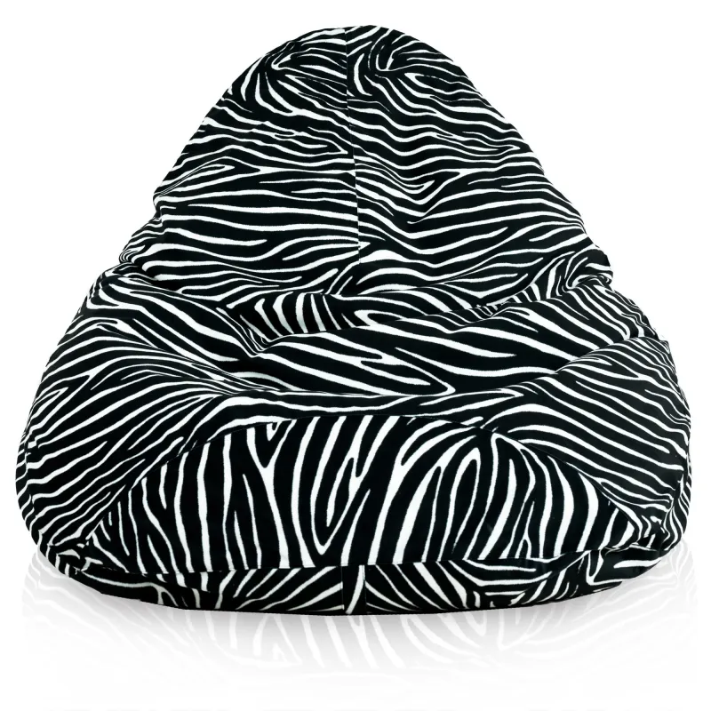 Poltrona Pouf Sacco a Pera XXL Drop - Tessuto Stampato Premium – vista 29