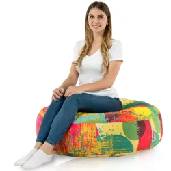 Cuscino da Pavimento Rotondo - Outdoor Pro per esterno Impermeabile – vista 2