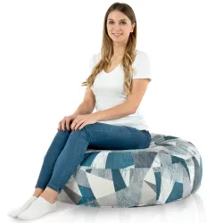 Cuscino da Pavimento Rotondo - Outdoor Pro per esterno Impermeabile – vista 2