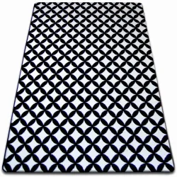 Tappeto SKETCH - F757 crema/nero - Quadri