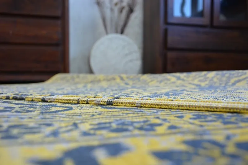 Dywan Vintage Kwiaty 22209/025 żółty