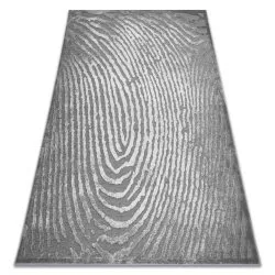 Tappeto ACRILICO YAZZ W8540 IMPRONTA DIGITALE grigio