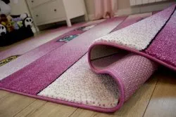 Tappeto Bambini Gufi rosa C412