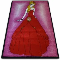 Tappeto Bambini Principessa rosa C425
