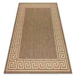 TAPPETO DI SPAGO SISAL FLOORLUX 20014 coffe / mais