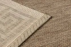 TAPPETO DI SPAGO SISAL FLOORLUX 20014 coffe / mais