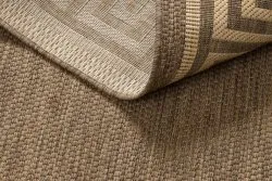 TAPPETO DI SPAGO SISAL FLOORLUX 20014 coffe / mais