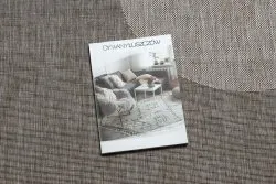 TAPPETO DI SPAGO SISAL FLOORLUX 20078 argento / nero