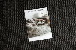 TAPPETO DI SPAGO SISAL FLOORLUX 20195 NERO / argento