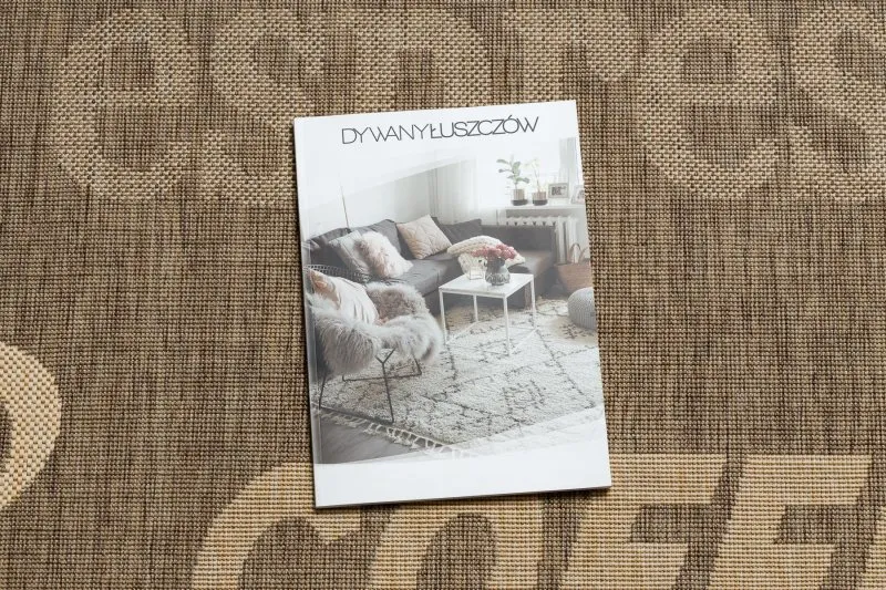 DYWAN SZNURKOWY SIZAL FLOORLUX 20221 coffee / mais