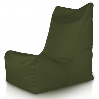 Verde Scuro Poltrona Da Giardino Nylon