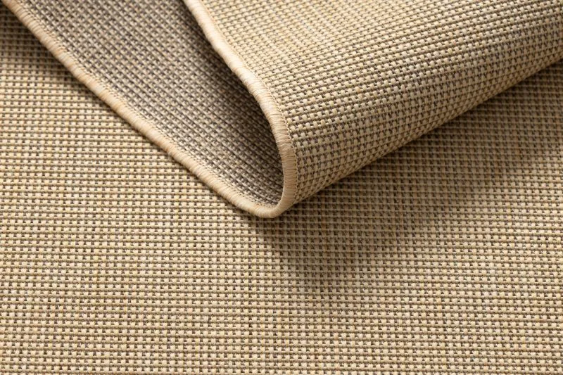 DYWAN SZNURKOWY SIZAL FLOORLUX 20580 gładki, jednolity, jednokolorowy - natural / coffeee