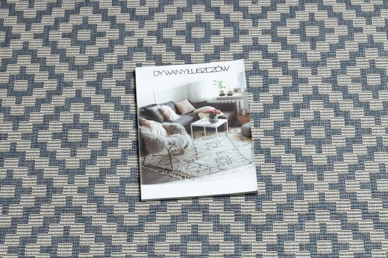 Tappeto DI SPAGO SISAL FLAT 48357/951 QUADRI