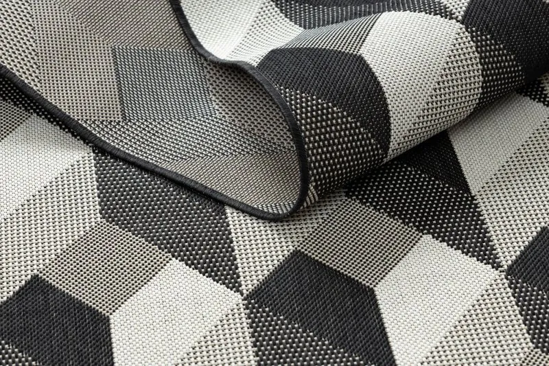 Tappeto DI SPAGO SISAL FLAT 48624/690 CUBI 3D