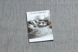 Tappeto DI SPAGO SISAL FLAT 48663/037 argento uniforme